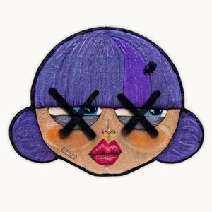 art néo-pop peinture sur tufting