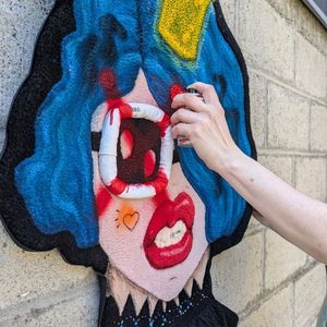 art visuel mixte pop